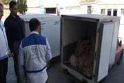 معدوم سازی بیش از 1 و نیم تن گوشت قرمز و سفید غیر قابل مصرف در شهرستان اصفهان